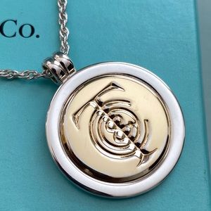 Tiffany&Co Combo 750/925 Coin Necklace